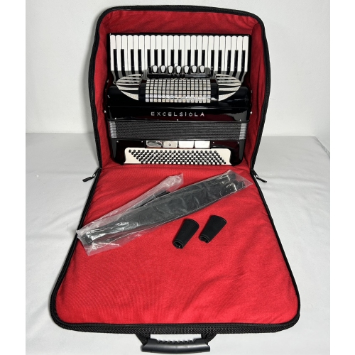 Acordeon Excelsiola Terça Oitavada - 7/3 Reg - 9.5 kg - 44,5 cm