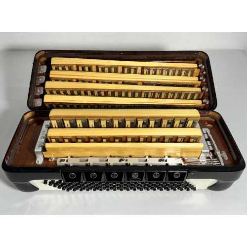 Acordeon Philharmonic - Quarta Polifônica - 13/6 Registros - 11.3 kg - 49 cm