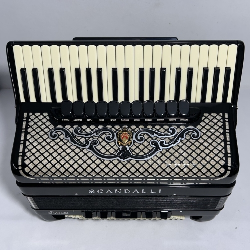 Acordeon Scandalli Super VI 2012 - Cass Duplo - 12.1 kg - 12/11 Reg. - 49 cm