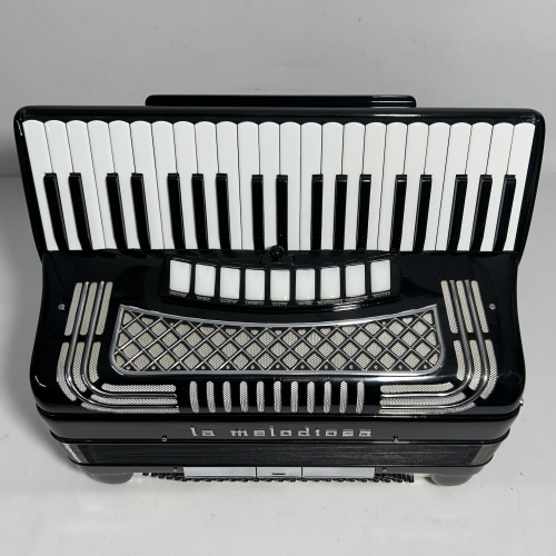 Acordeon La Melodiosa - Quarta Oitavada - 11 kg - 9/3 Reg. - 48,5 cm