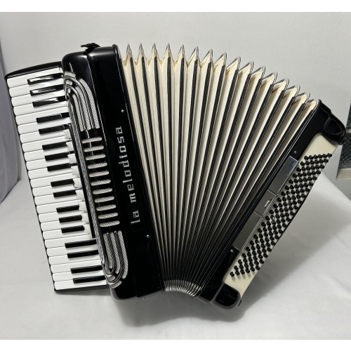 Acordeon La Melodiosa - Quarta Oitavada - 11 kg - 9/3 Reg. - 48,5 cm