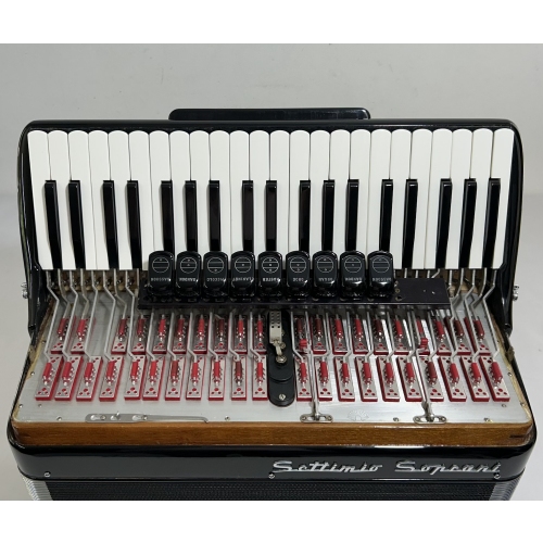 Acordeon Settimio Soprani - Terça Oitavada - 9/3 Reg - 10.1 kg - 45,5 cm 