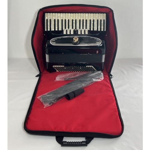 Acordeon Giulietti M74 - Terça Oitav. 7/4 Reg. - 9 kg - 44,5 cm